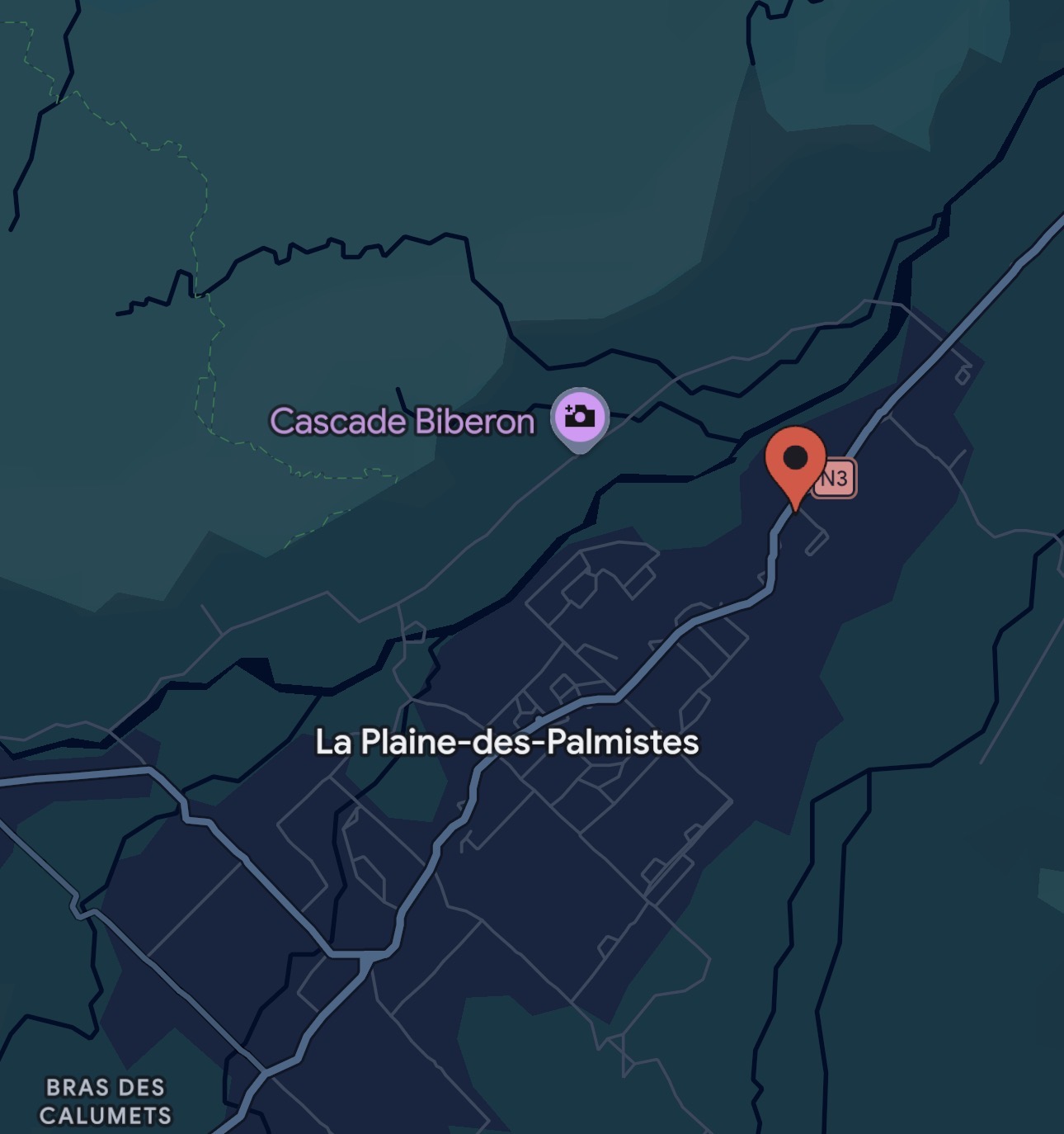 Carte, Le Grand Coiffeur à La Plaine des Palmistes